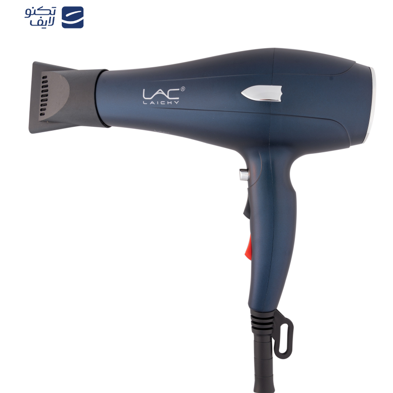 سشوار حرفهای لایچی مدل L-9080، موتور AC با توان مصرفی 2200 وات، دارای قابلیت باد سرد، طراحی ارگونومیک، فناوری تولید یون، با حالت صافکننده و حجمدهنده، وزن 500 گرم، تنظیم حرارت 3 حالته و کنترل سرعت 2 حالته، به همراه 2 سری متمرکزکننده سشوار حرفهای لایچی مدل L-9080، موتور AC با توان مصرفی 2200 وات، دارای قابلیت باد سرد، طراحی ارگونومیک، فناوری تولید یون، با حالت صافکننده و حجمدهنده، وزن 500 گرم، تنظیم حرارت 3 حالته و کنترل سرعت 2 حالته، به همراه 2 سری متمرکزکننده