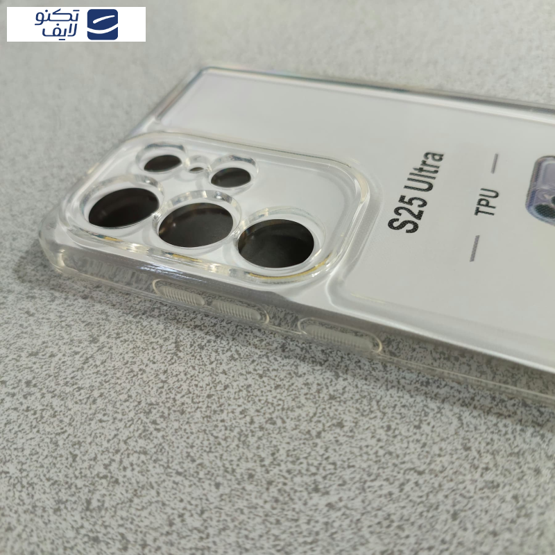 کاور زیفرند مدل ژله ای محافظ لنز دار مناسب برای گوشی سامسونگ Galaxy S25 Ultra کاور زیفرند مدل ژله ای محافظ لنز دار مناسب برای گوشی سامسونگ Galaxy S25 Ultra