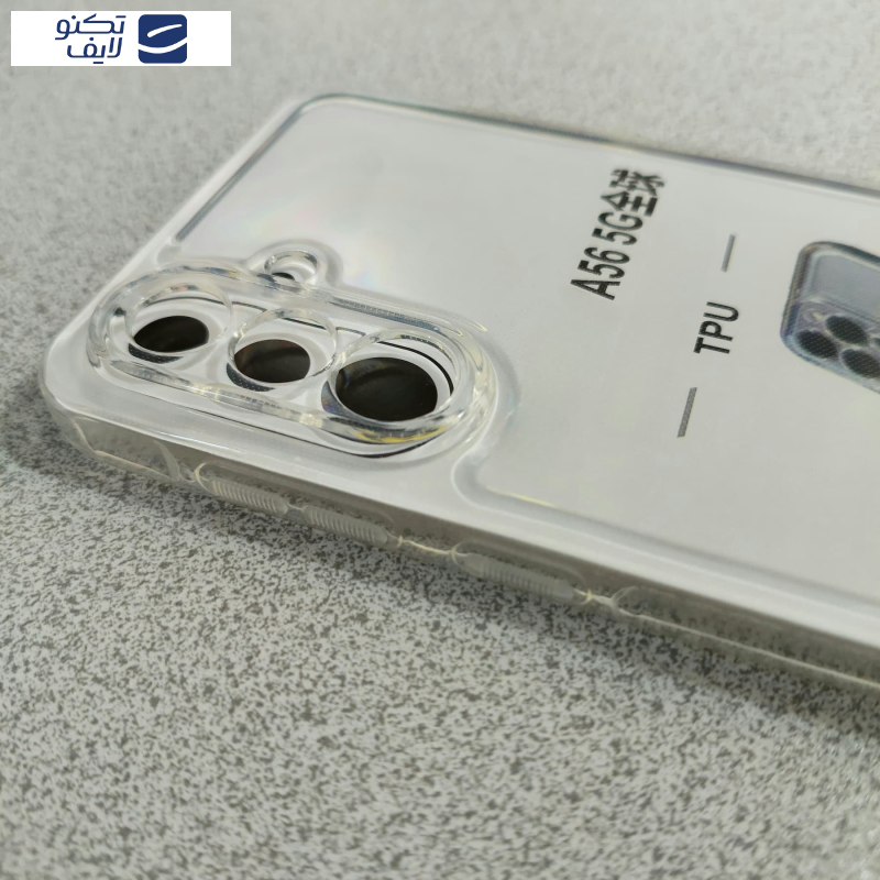 کاور زیفرند مدل ژله ای محافظ لنز دار مناسب برای گوشی موبایل سامسونگ Galaxy A56 کاور زیفرند مدل ژله ای محافظ لنز دار مناسب برای گوشی موبایل سامسونگ Galaxy A56