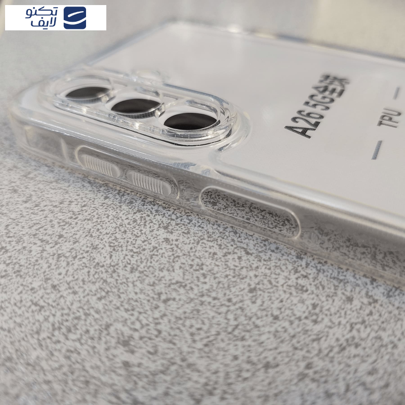 کاور زیفرند مدل ژله ای محافظ لنز مناسب برای گوشی سامسونگ Galaxy A26 کاور زیفرند مدل ژله ای محافظ لنز مناسب برای گوشی سامسونگ Galaxy A26