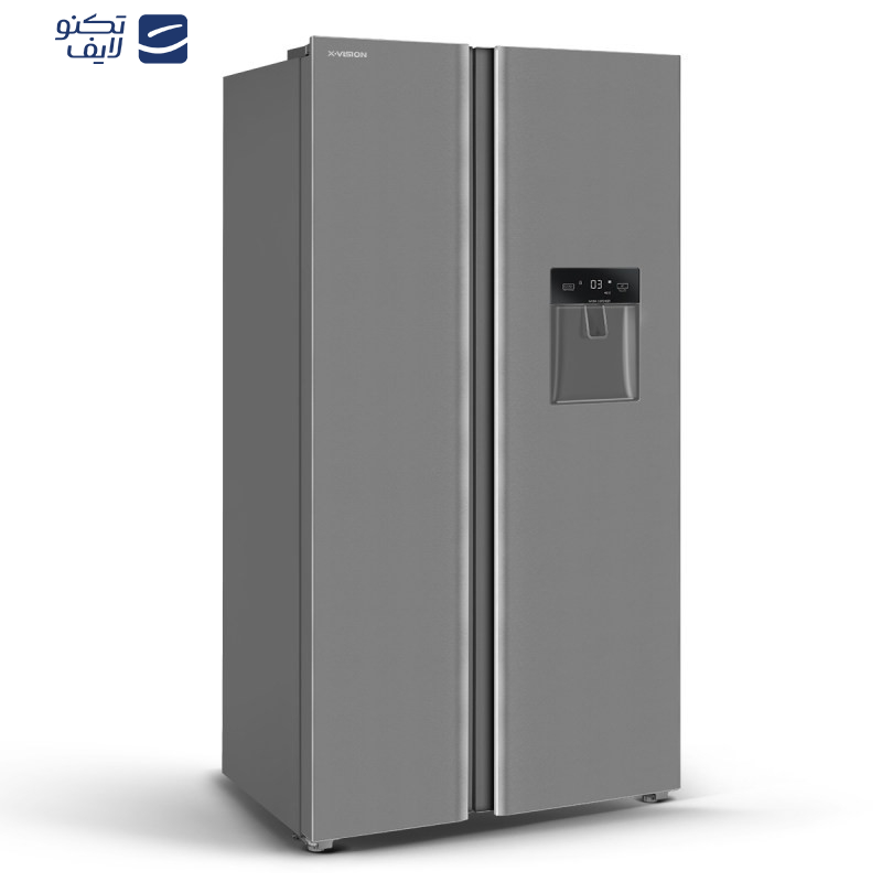 یخچال و فریزر ساید بای ساید 28 فوت ایکس ویژن مدل TS552-AWD/ASD یخچال و فریزر ساید بای ساید 28 فوت ایکس ویژن مدل TS552-AWD/ASD