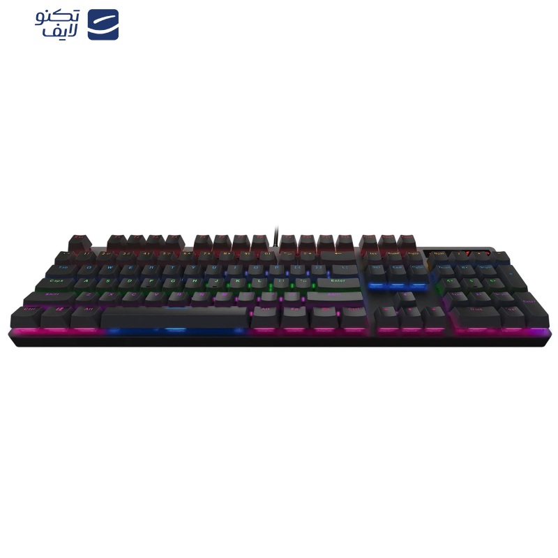 کیبورد مخصوص بازی مکانیکی رپو مدل V500PRO، مکانیکال سوییچ آبی، Full size، نورپردازی RGB کیبورد مخصوص بازی مکانیکی رپو مدل V500PRO، مکانیکال سوییچ آبی، Full size، نورپردازی RGB