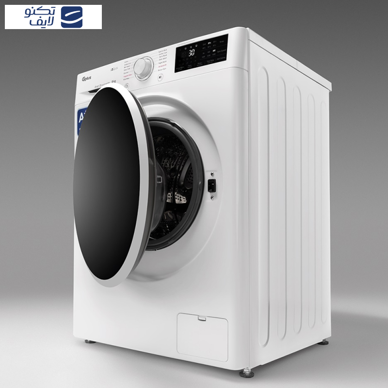 ماشین لباسشویی اتوماتیک جی پلاس مدل GWM-P87W ظرفیت 8 کیلوگرم ماشین لباسشویی اتوماتیک جی پلاس مدل GWM-P87W ظرفیت 8 کیلوگرم