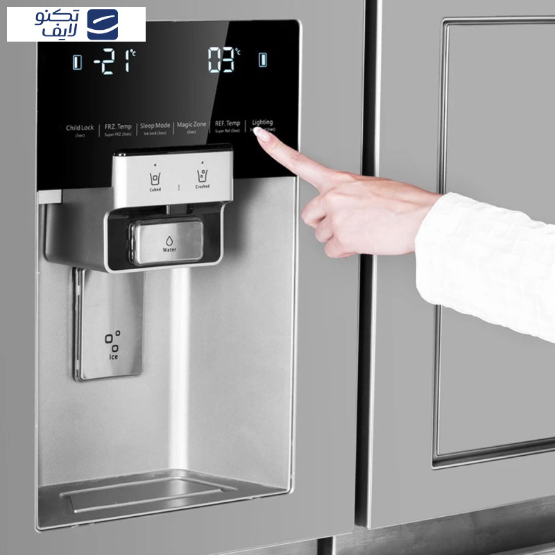 یخچال فریزر ساید بای ساید 35 فوت دوو مدل SXi20-31S یخچال فریزر ساید بای ساید 35 فوت دوو مدل SXi20-31S