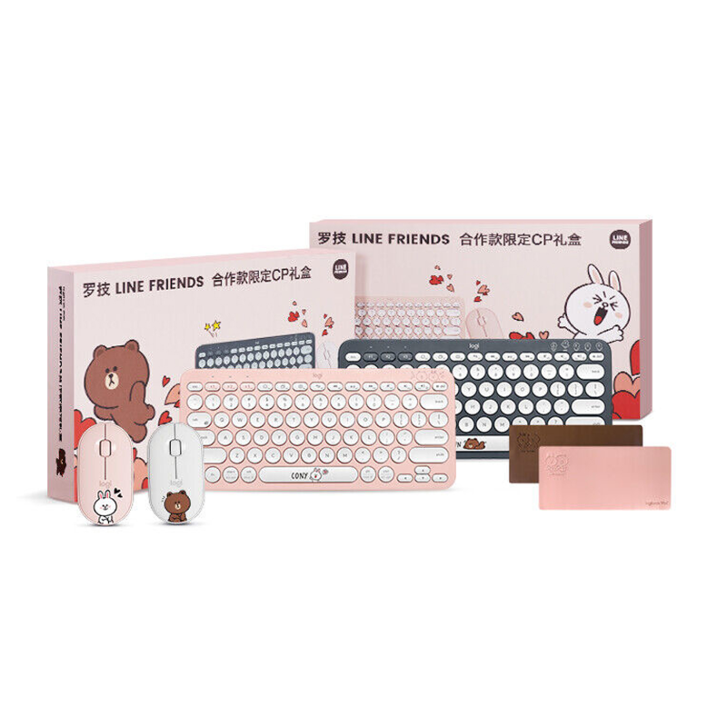 کیبورد لاجیتک مدل K380 Line Friends کیبورد لاجیتک مدل K380 Line Friends