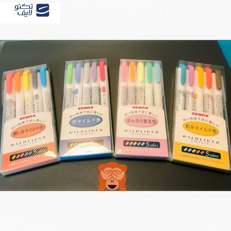 ماژیک دو سر علامت گذار زبرا مدل MILDLINER بسته 20 عددی ماژیک دو سر علامت گذار زبرا مدل MILDLINER بسته 20 عددی