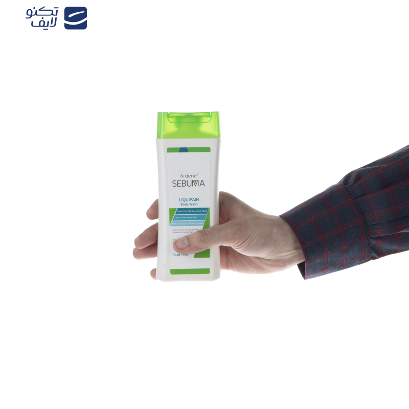 مایع شوینده غیر صابونی بدن آردن سبوما مدل Liquipain مناسب پوست های چرب حجم 250 میلی لیتر مایع شوینده غیر صابونی بدن آردن سبوما مدل Liquipain مناسب پوست های چرب حجم 250 میلی لیتر