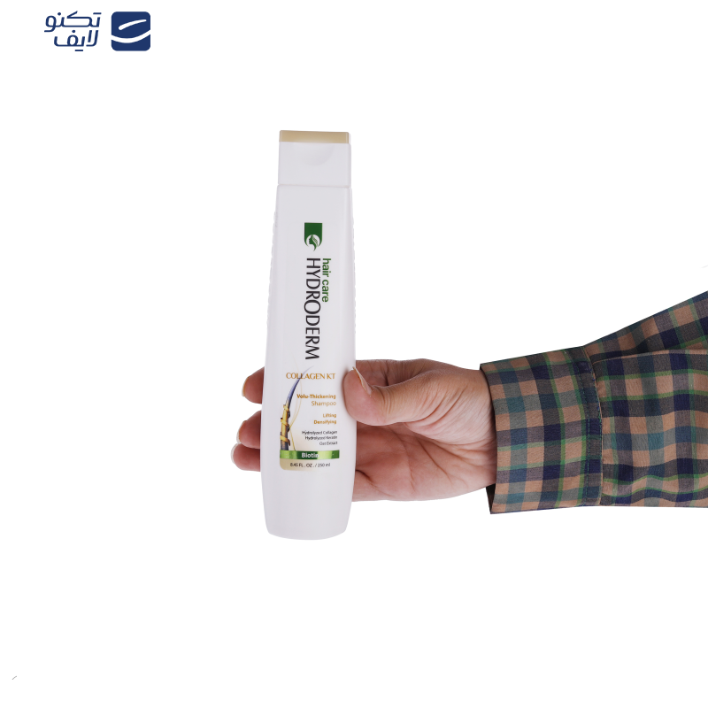 شامپو مو هیدرودرم مدل Collagen KT مناسب موهای نازک حجم 250 میلی لیتر شامپو مو هیدرودرم مدل Collagen KT مناسب موهای نازک حجم 250 میلی لیتر