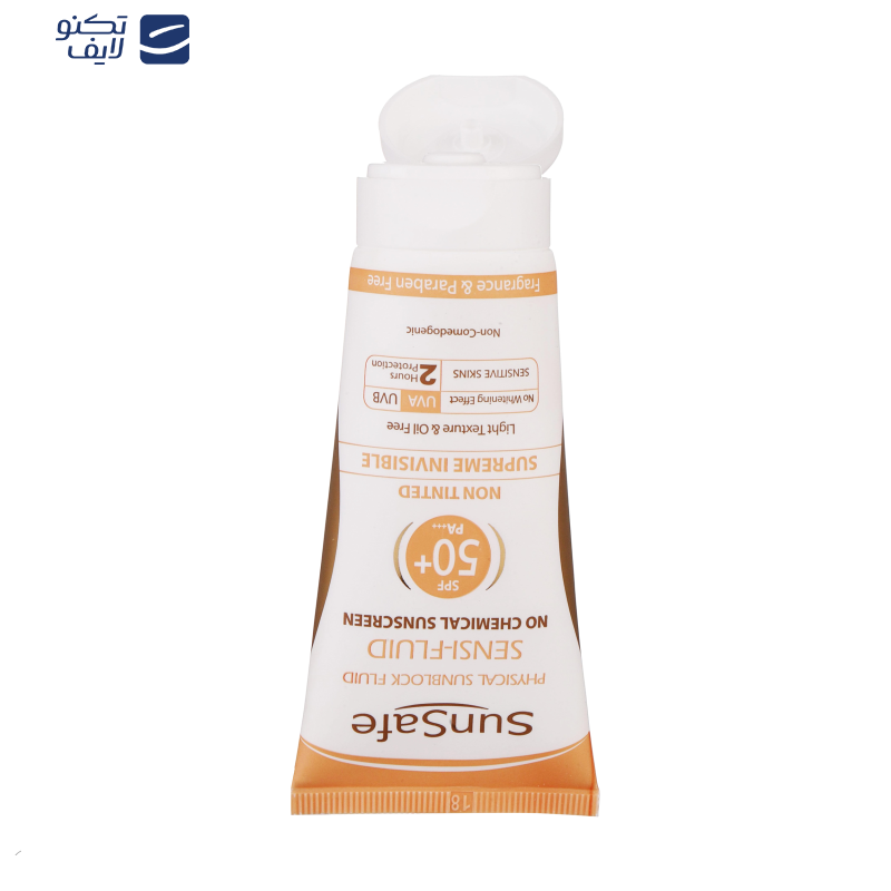 کرم ضدآفتاب سانسیف مدل سنسی فلوئید +SPF50، حجم 50 میلیلیتر کرم ضدآفتاب سانسیف مدل سنسی فلوئید +SPF50، حجم 50 میلیلیتر