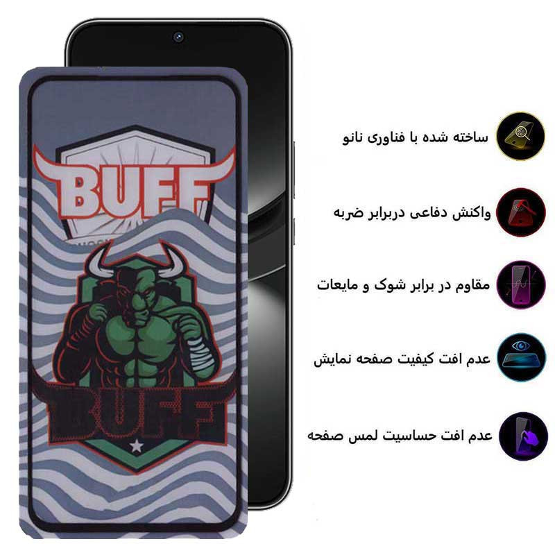 محافظ صفحه نمایش 5D بوف مدل Super Power-G مناسب برای گوشی موبایل هوآوی Nova 12 / Nova 12 Lite / Nova 11 SE / Nova 10 SE محافظ صفحه نمایش 5D بوف مدل Super Power-G مناسب برای گوشی موبایل هوآوی Nova 12 / Nova 12 Lite / Nova 11 SE / Nova 10 SE