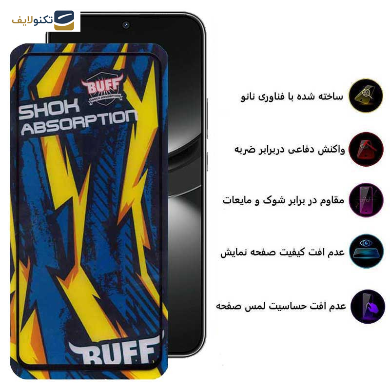محافظ صفحه نمایش بوف مدل Shock-Shock-G مناسب برای گوشی موبایل هوآوی Nova 12 / Nova 12 Lite / Nova 11 SE / Nova 10 SE محافظ صفحه نمایش بوف مدل Shock-Shock-G مناسب برای گوشی موبایل هوآوی Nova 12 / Nova 12 Lite / Nova 11 SE / Nova 10 SE
