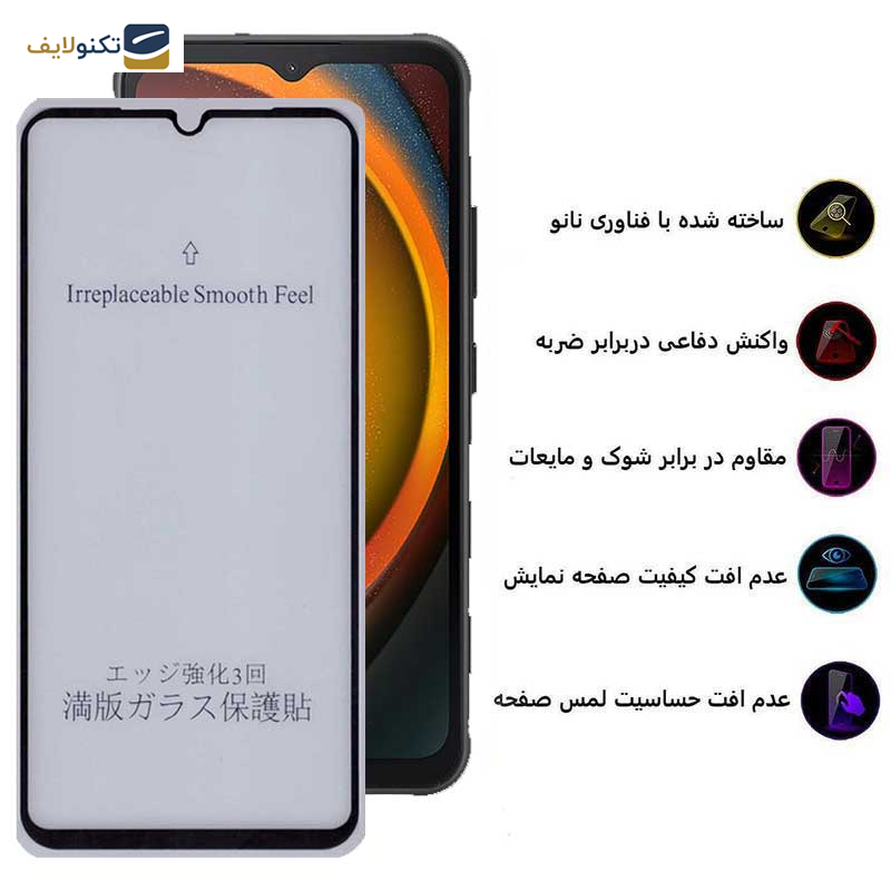 محافظ صفحه نمایش مات بوف مدل 5D-Matte مناسب برای گوشی موبایل سامسونگ Galaxy Xcover7 / A14 4G/5G محافظ صفحه نمایش مات بوف مدل 5D-Matte مناسب برای گوشی موبایل سامسونگ Galaxy Xcover7 / A14 4G/5G