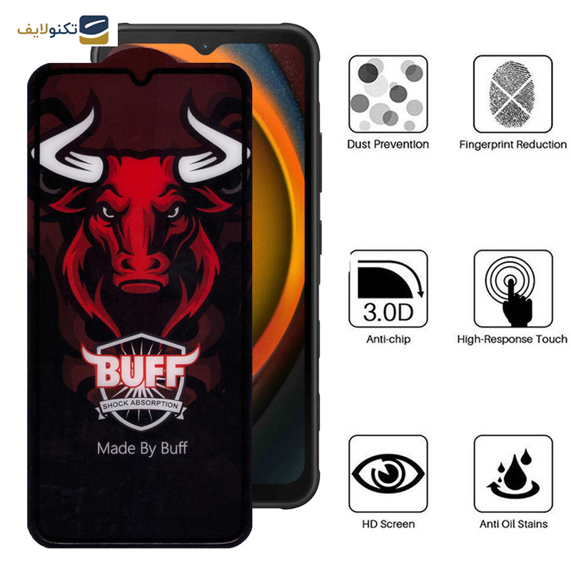 محافظ صفحه نمایش سرامیکی بوف مدل Ceramic Pro-G مناسب برای گوشی موبایل سامسونگ Galaxy A14 4G/5G / Xcover7 محافظ صفحه نمایش سرامیکی بوف مدل Ceramic Pro-G مناسب برای گوشی موبایل سامسونگ Galaxy A14 4G/5G / Xcover7
