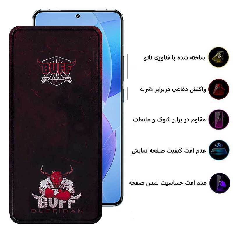 محافظ صفحه نمایش بوف مدل Muscle-Bull مناسب برای گوشی موبایل شیائومی Redmi K70 / K70 Pro / K70E محافظ صفحه نمایش بوف مدل Muscle-Bull مناسب برای گوشی موبایل شیائومی Redmi K70 / K70 Pro / K70E