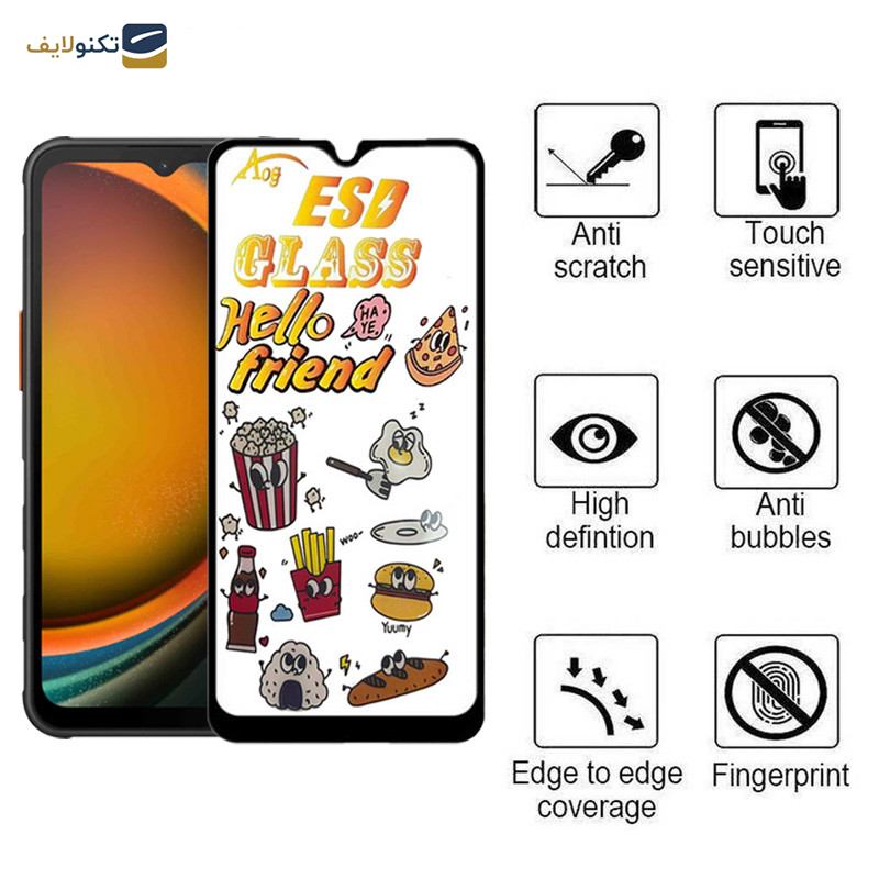محافظ صفحه نمایش اپیکوی مدل ESD 2024 مناسب برای گوشی موبایل سامسونگ Galaxy A14 4G/5G /Xcover7 محافظ صفحه نمایش اپیکوی مدل ESD 2024 مناسب برای گوشی موبایل سامسونگ Galaxy A14 4G/5G /Xcover7