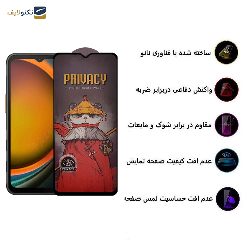 محافظ صفحه نمایش حریم شخصی اپیکوی مدل Airbag Privacy مناسب برای گوشی موبایل سامسونگ Galaxy A14 4G/5G /Xcover7 محافظ صفحه نمایش حریم شخصی اپیکوی مدل Airbag Privacy مناسب برای گوشی موبایل سامسونگ Galaxy A14 4G/5G /Xcover7