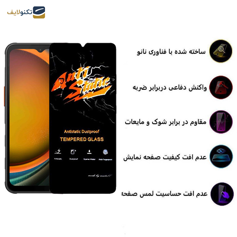 محافظ صفحه نمایش اپیکوی مدل Antistatic Dustproof مناسب برای گوشی موبایل سامسونگ Galaxy A14 4G/5G /Xcover7 محافظ صفحه نمایش اپیکوی مدل Antistatic Dustproof مناسب برای گوشی موبایل سامسونگ Galaxy A14 4G/5G /Xcover7
