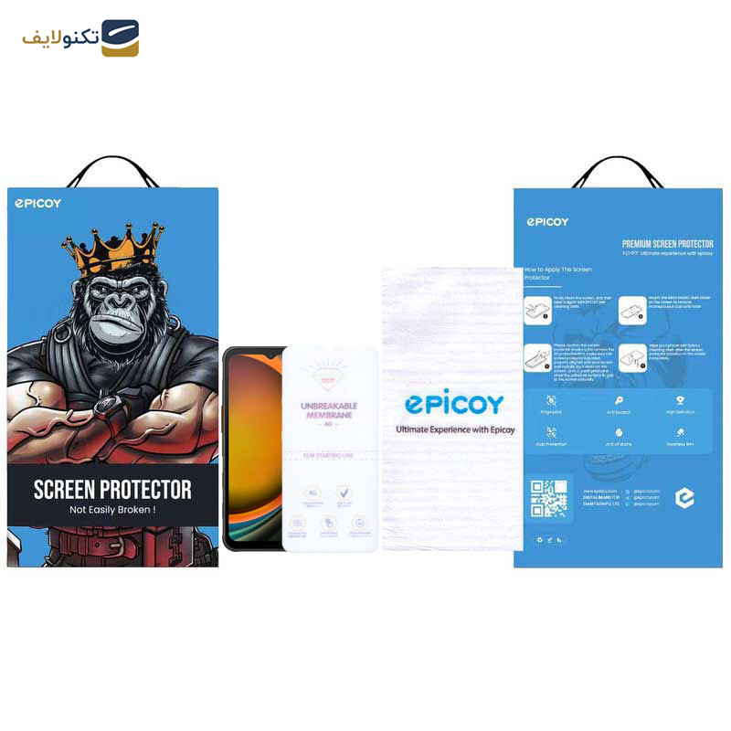 محافظ صفحه نمایش مات اپیکوی مدل Hydrogel-Matte مناسب برای گوشی موبایل سامسونگ Galaxy A14 4G/5G /Xcover7 محافظ صفحه نمایش مات اپیکوی مدل Hydrogel-Matte مناسب برای گوشی موبایل سامسونگ Galaxy A14 4G/5G /Xcover7
