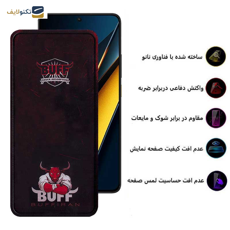 محافظ صفحه نمایش بوف مدل Muscle-Bull مناسب برای گوشی موبایل شیائومی Poco X6 Pro 5G / Poco X6 5G / Poco M6 Pro 4G محافظ صفحه نمایش بوف مدل Muscle-Bull مناسب برای گوشی موبایل شیائومی Poco X6 Pro 5G / Poco X6 5G / Poco M6 Pro 4G