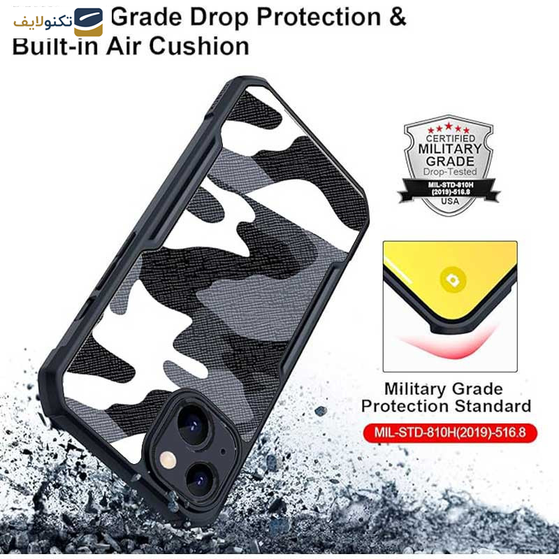 کاور اپیکوی مدل Xundd Camouflage مناسب برای گوشی موبایل اپل iPhone 13/14 کاور اپیکوی مدل Xundd Camouflage مناسب برای گوشی موبایل اپل iPhone 13/14