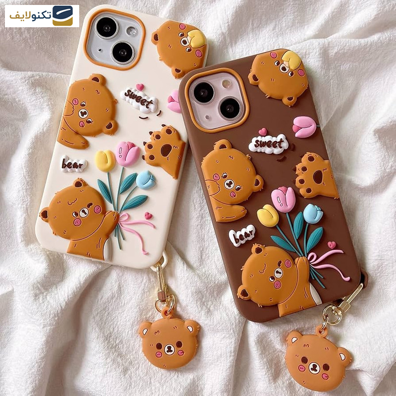 کاور اپیکوی مدل Chubby Bear مناسب برای گوشی موبایل اپل iPhone 14 Pro Max به همراه آویز کاور اپیکوی مدل Chubby Bear مناسب برای گوشی موبایل اپل iPhone 14 Pro Max به همراه آویز