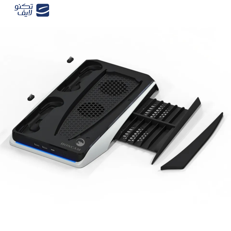 پایه شارژر و استند نگه دارنده دسته بازی پلی استیشن 5 هونکم مدل HC-A3799 پایه شارژر و استند نگه دارنده دسته بازی پلی استیشن 5 هونکم مدل HC-A3799