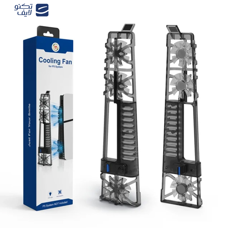 فن خنک کننده پلی استیشن 5 اسلیم مدل RGB-Slim فن خنک کننده پلی استیشن 5 اسلیم مدل RGB-Slim