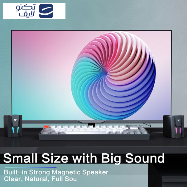 اسپیکر دسکتاپ آئولا مدل WIND N-108 اسپیکر دسکتاپ آئولا مدل WIND N-108