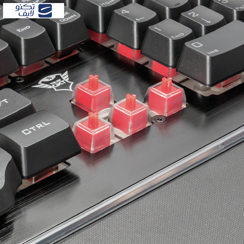 کیبورد مخصوص بازی تراست مدل GXT 860 Thura کیبورد مخصوص بازی تراست مدل GXT 860 Thura