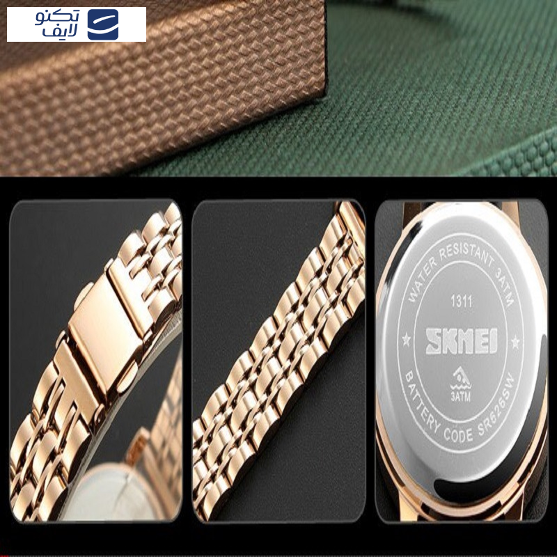 ساعت مچی عقربه ای زنانه اسکمی مدل 1311 ساعت مچی عقربه ای زنانه اسکمی مدل 1311