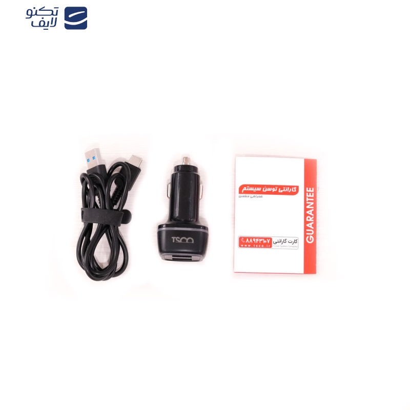 شارژر فندکی 30 وات تسکو مدل TCG 40 شارژر فندکی 30 وات تسکو مدل TCG 40