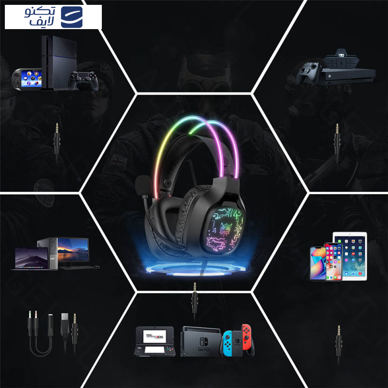 هدست گیمینگ اونیکوما مدل X22 هدست گیمینگ اونیکوما مدل X22