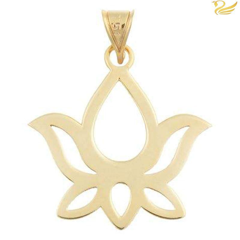 پلاک طلا 18عیار زنانه طرح گل هلندی پلاک طلا 18عیار زنانه طرح گل هلندی