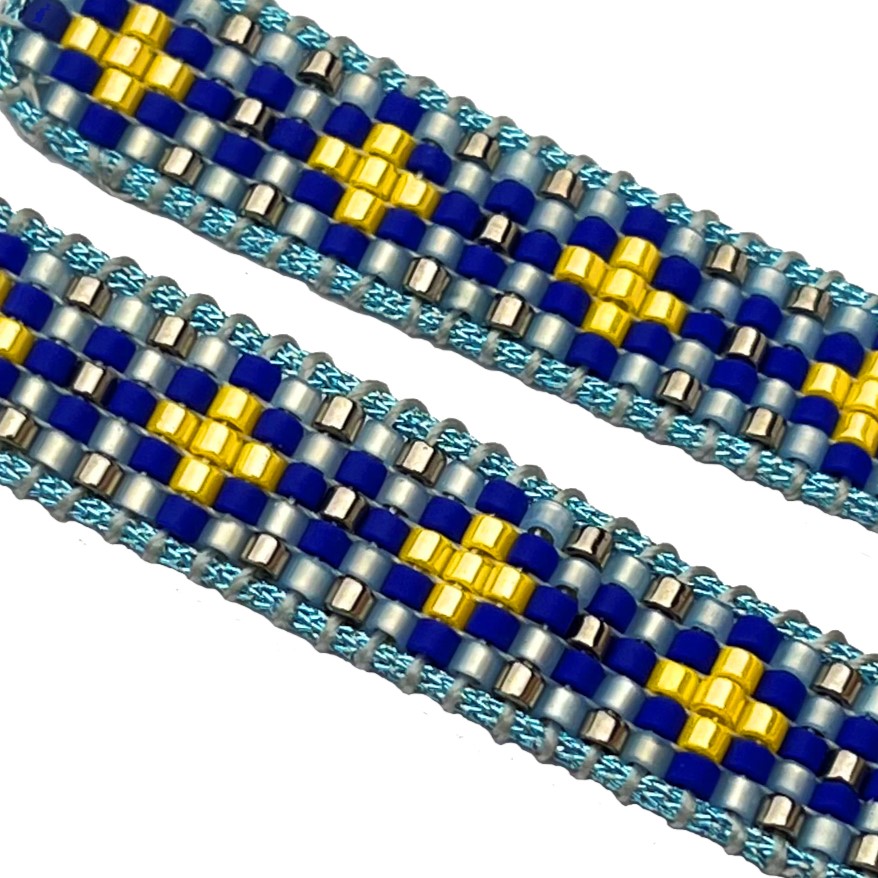 دستنبد طلا زنانه با پلاک طلا میوکی دیانا گالری کد05002