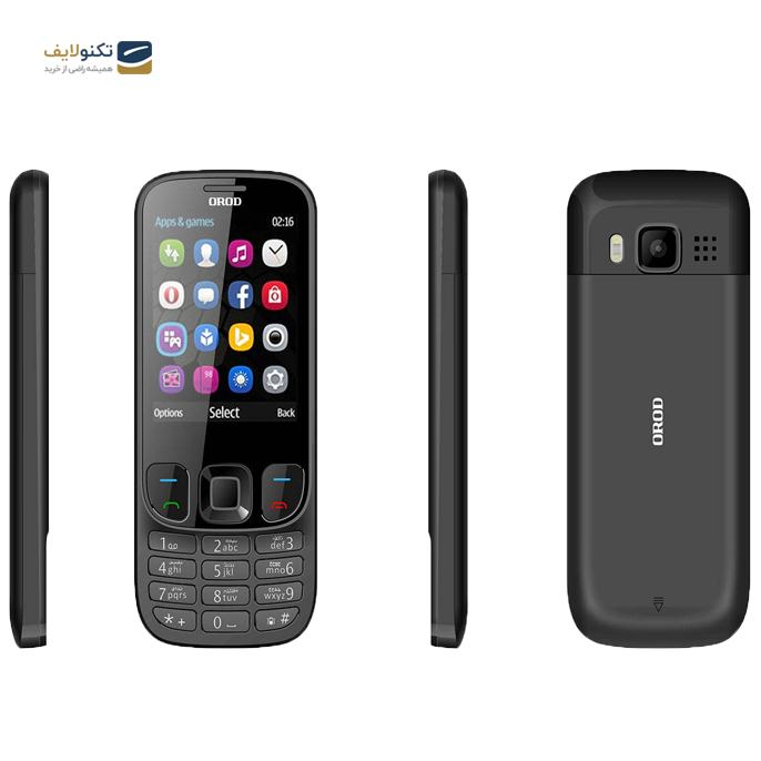 گوشی موبایل ارود مدل 6303 دو سیم کارت گوشی موبایل ارود مدل 6303 دو سیم کارت