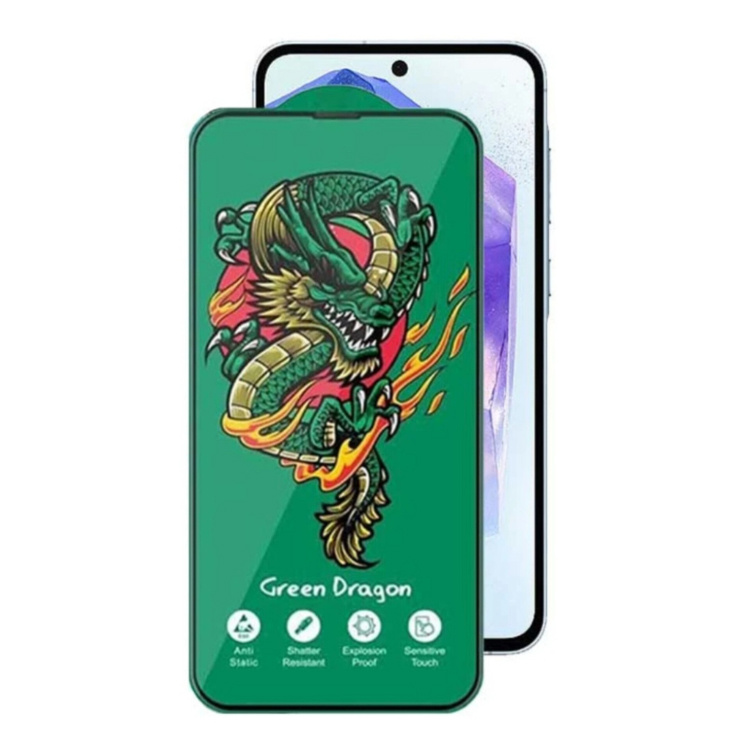 محافظ صفحه نمایش گوشی موبایل اولترا مدل Green Dragon مناسب سامسونگ Galaxy A26 محافظ صفحه نمایش گوشی موبایل اولترا مدل Green Dragon مناسب سامسونگ Galaxy A26