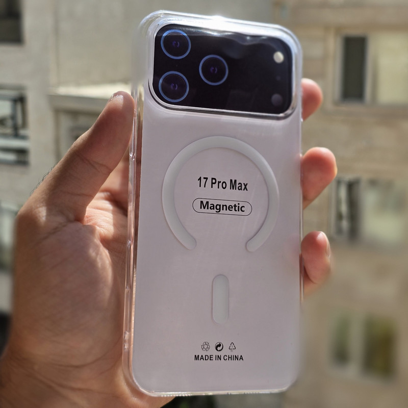 کاور زیفرند مدل Super Crystal Magsafe مناسب برای گوشی موبایل اپل iPhone 17 Pro Max کاور زیفرند مدل Super Crystal Magsafe مناسب برای گوشی موبایل اپل iPhone 17 Pro Max