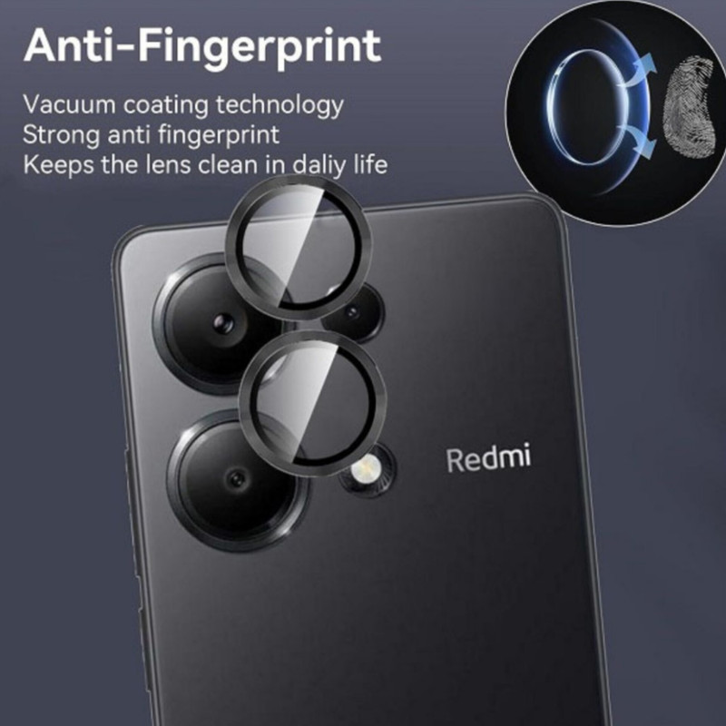 محافظ لنز دوربین شیشه ای اوجی مدل Crystal Shield مناسب برای گوشی موبایل شیائومی Redmi Note 13 4G محافظ لنز دوربین شیشه ای اوجی مدل Crystal Shield مناسب برای گوشی موبایل شیائومی Redmi Note 13 4G