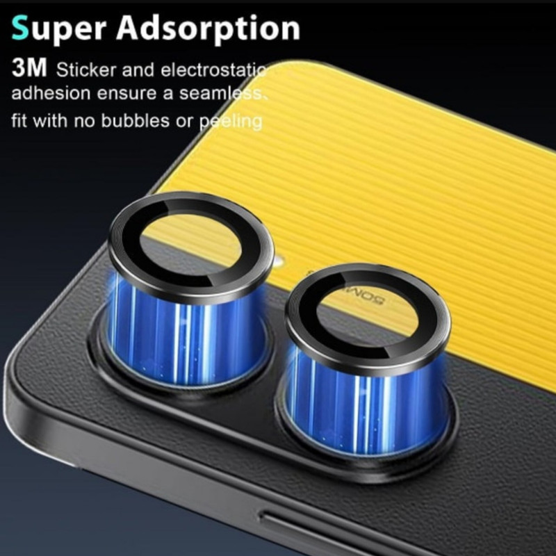 محافظ لنز دوربین شیشه ای اوجی مدل Crystal Shield مناسب برای گوشی موبایل شیائومی Poco X7 Pro محافظ لنز دوربین شیشه ای اوجی مدل Crystal Shield مناسب برای گوشی موبایل شیائومی Poco X7 Pro