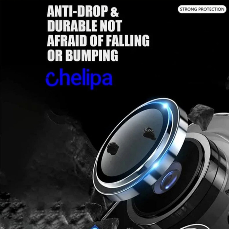 محافظ لنز دوربین شیشه ای اوجی مدل chelipa shine مناسب برای گوشی موبایل اپل iPhone 15 Pro Max محافظ لنز دوربین شیشه ای اوجی مدل chelipa shine مناسب برای گوشی موبایل اپل iPhone 15 Pro Max