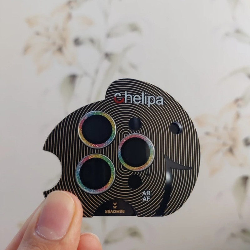 محافظ لنز دوربین شیشه ای اوجی مدل chelipa shine مناسب برای گوشی موبایل  اپل iPhone 14 Pro Max محافظ لنز دوربین شیشه ای اوجی مدل chelipa shine مناسب برای گوشی موبایل  اپل iPhone 14 Pro Max