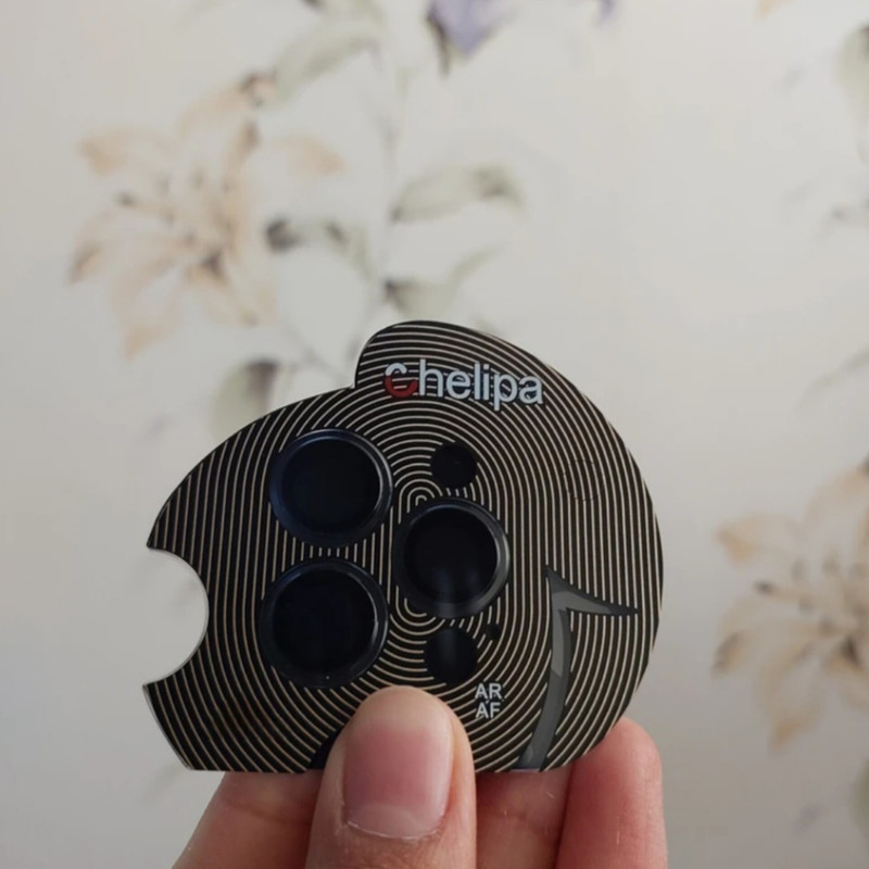 محافظ لنز دوربین شیشه ای اوجی مدل chelipa titanium مناسب برای گوشی موبایل اپل iPhone 13 Pro Max محافظ لنز دوربین شیشه ای اوجی مدل chelipa titanium مناسب برای گوشی موبایل اپل iPhone 13 Pro Max