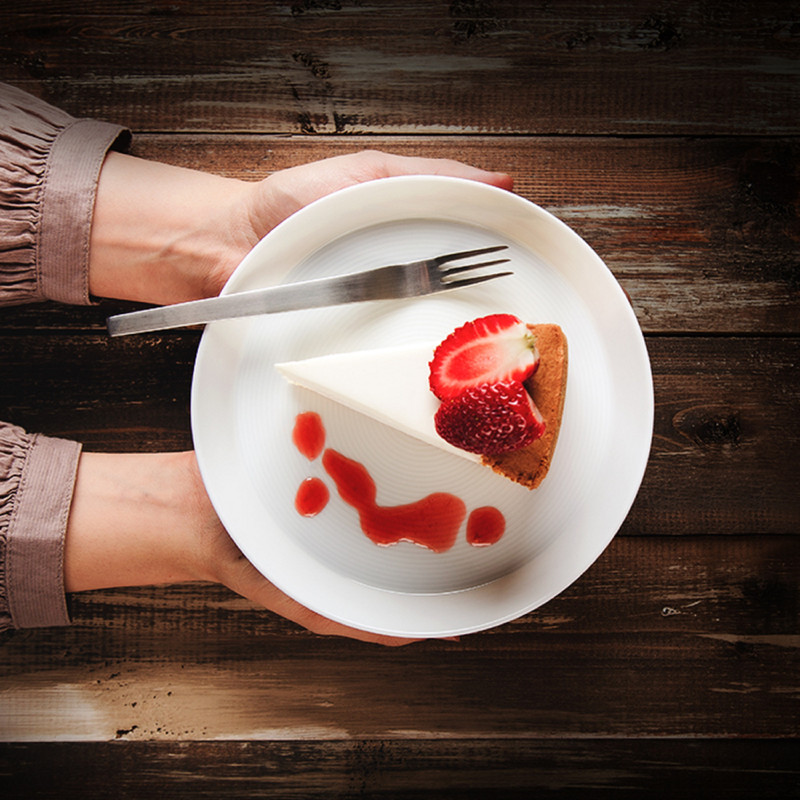 پیش دستی زی مدل فرم اس  21 سفید درجه عالی بسته شش عددی