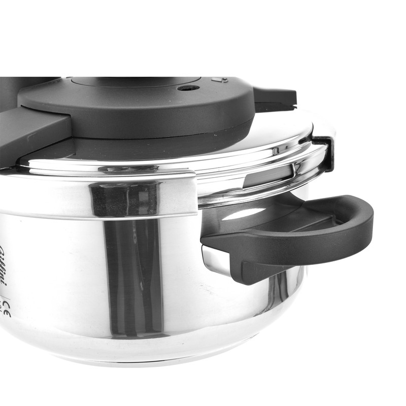 زودپز دوقلو جی فی نی مدل NEW-G02 گنجایش 6و 4 لیتر زودپز دوقلو جی فی نی مدل NEW-G02 گنجایش 6و 4 لیتر