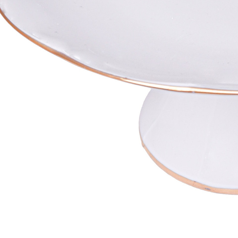 سرویس پذیرایی 2 پارچه مقصود مدل نیلوفری خط طلا کد 0