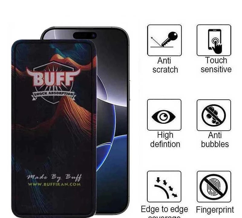 محافظ صفحه نمایش 5D بوف مدل Mountain-Guarantee مناسب برای گوشی موبایل اپل iPhone 17 Pro Max محافظ صفحه نمایش 5D بوف مدل Mountain-Guarantee مناسب برای گوشی موبایل اپل iPhone 17 Pro Max