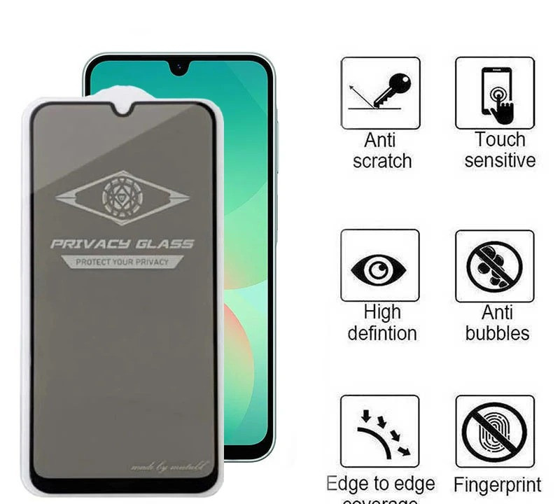 محافظ صفحه نمایش اپیکوی مدل Privacy مناسب برای گوشی موبایل سامسونگ Galaxy A17/ A26 / A16 محافظ صفحه نمایش اپیکوی مدل Privacy مناسب برای گوشی موبایل سامسونگ Galaxy A17/ A26 / A16