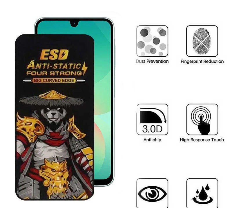 محافظ صفحه نمایش اپیکوی مدل Warrior ESD مناسب برای گوشی موبایل سامسونگ Galaxy A17/ A26 / A16 محافظ صفحه نمایش اپیکوی مدل Warrior ESD مناسب برای گوشی موبایل سامسونگ Galaxy A17/ A26 / A16