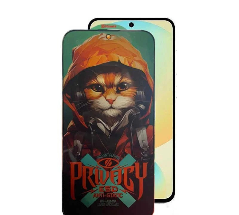 محافظ صفحه نمایش حریم شخصی اپیکوی مدل Hoodie Cat مناسب برای گوشی موبایل سامسونگ Galaxy S25 FE / A55/A35 محافظ صفحه نمایش حریم شخصی اپیکوی مدل Hoodie Cat مناسب برای گوشی موبایل سامسونگ Galaxy S25 FE / A55/A35