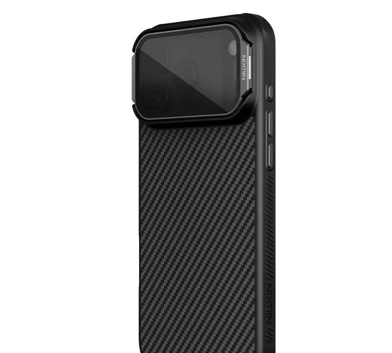 کاور نیلکین مدل CarboProp Magnetic MagSafe Transparent Lens مناسب برای گوشی موبایل اپل iPhone 17 Pro Max کاور نیلکین مدل CarboProp Magnetic MagSafe Transparent Lens مناسب برای گوشی موبایل اپل iPhone 17 Pro Max